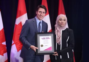Amarah and PM Trudeau
